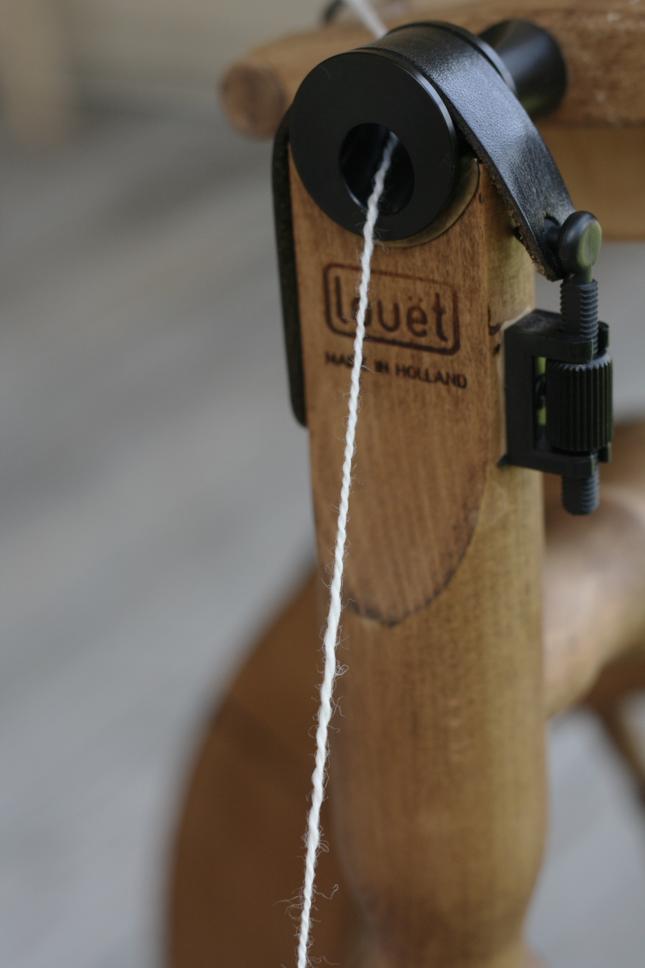 two-ply handspun polwarth wool