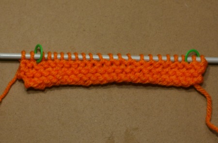 get gauge - knitting a swatch