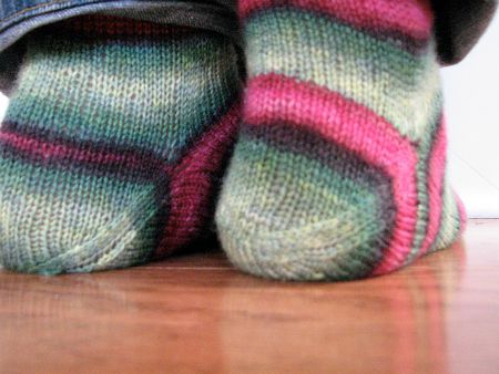 After Thought Heel - a free pattern for knit socks