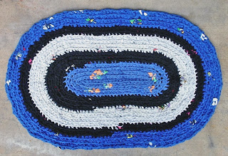 Amanda's Happy Hearth rag crochet rug