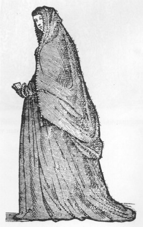 Venetian widow, Cesare Vecellio, 1585-90
