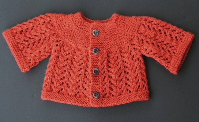 February Baby sweater