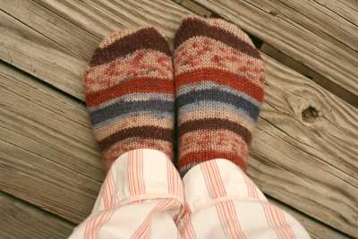 handknit socks