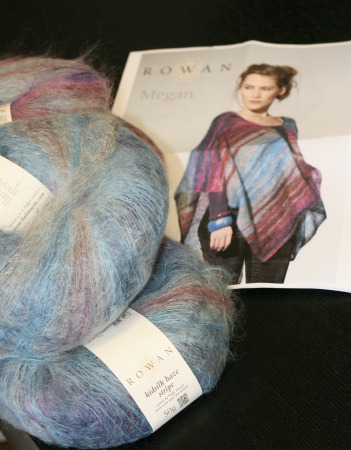 Poncho kit door prize from Rowan Yarns 