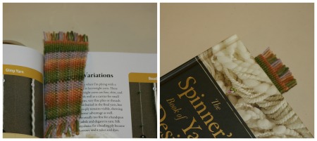 a woven bookmark
