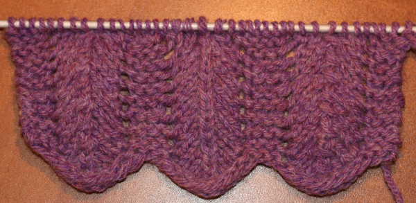 Double Decrease stitches in knitting
