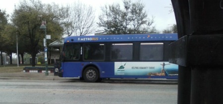 Metro bus in Austin