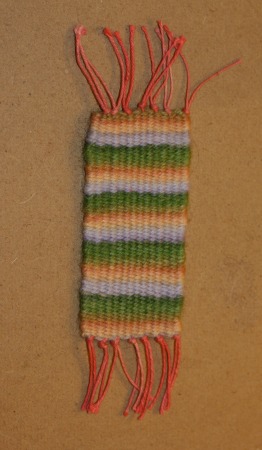 handwoven bookmark