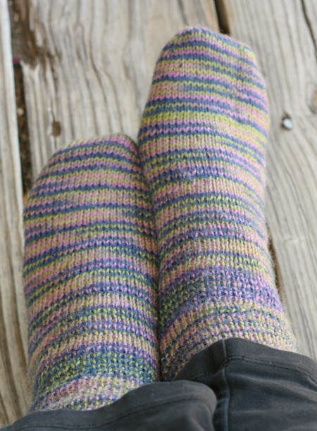 handknit socks