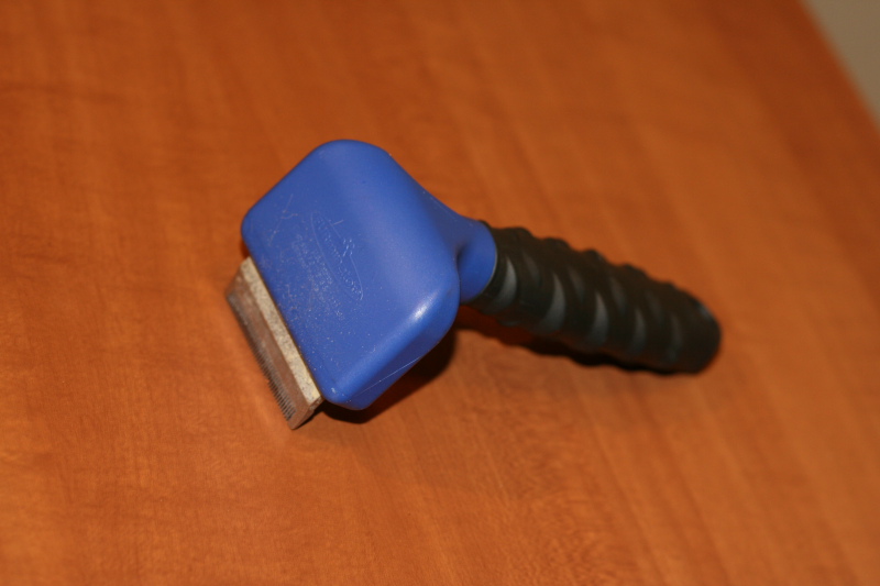 The FURminator pet hair comb