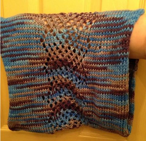 For the Love of Friends - a knit cowl