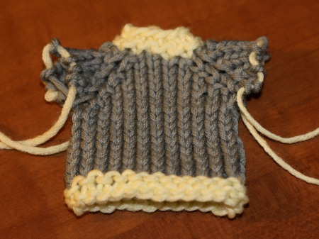 One hour sweater - free knit pattern