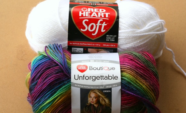 Some Red Heart Yarns