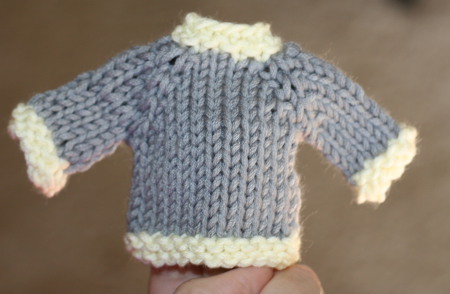 The one hour sweater - free knit pattern