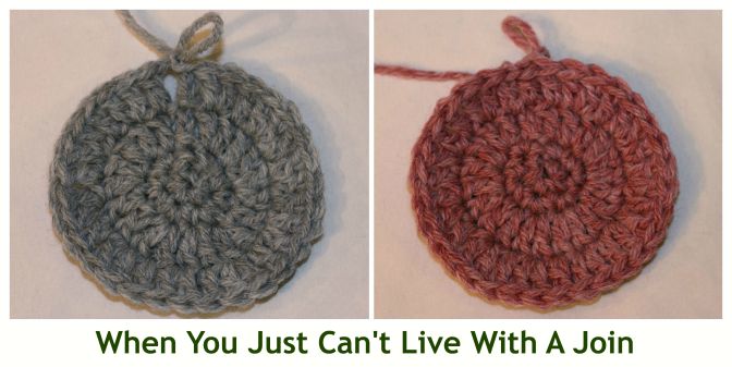 how to hide the join in crochet