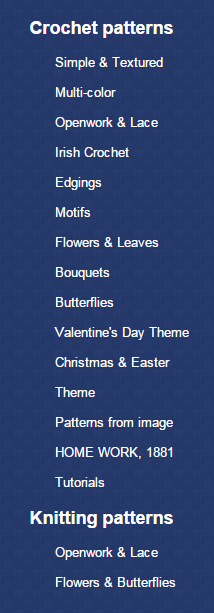 nav menu for Mypicot