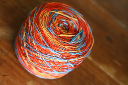 hand dyed yarn