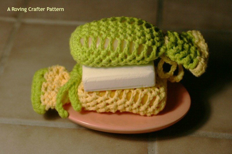 crochet soap saver- a free pattern