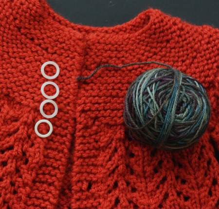 form making Dorset buttons