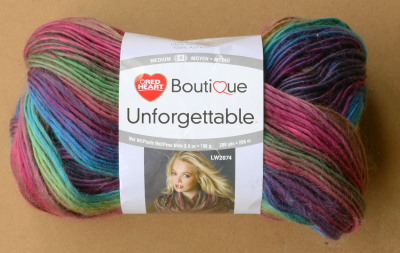 Unforgettable Yarn in colorway Stained Glass