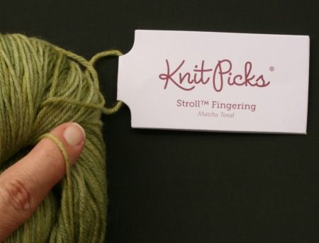 Stroll tonal yarn in colorway Matcha