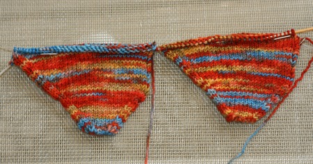 WIP Skew socks