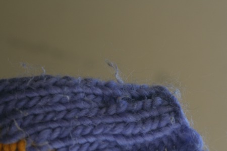 Pilling on handknit socks