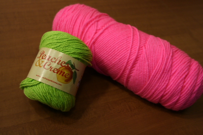 materials used for double sided knitting pot scrubbers