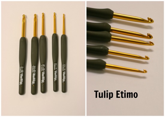 Tulip Etimo crochet hooks