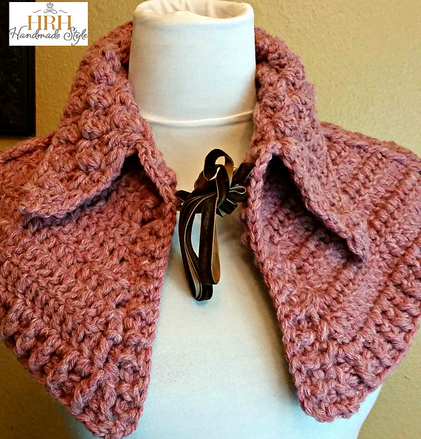 FREE crochet pattern - Bonny Lass Capelet by HRH Handmade Style