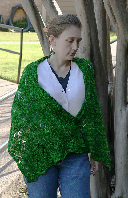 Old Vine Stole - knit pattern
