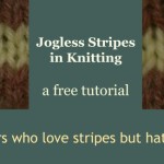 Jogless Stripes in Knitting – a free tutorial